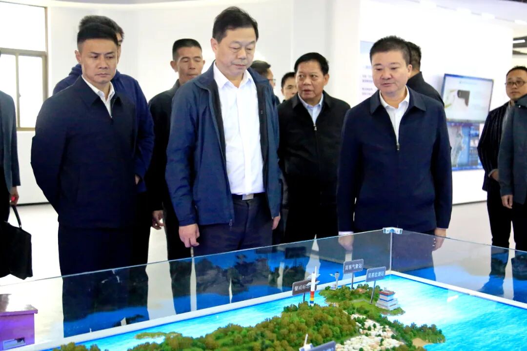 自然资源部东海局副局长唐文胜一行来湄洲调研