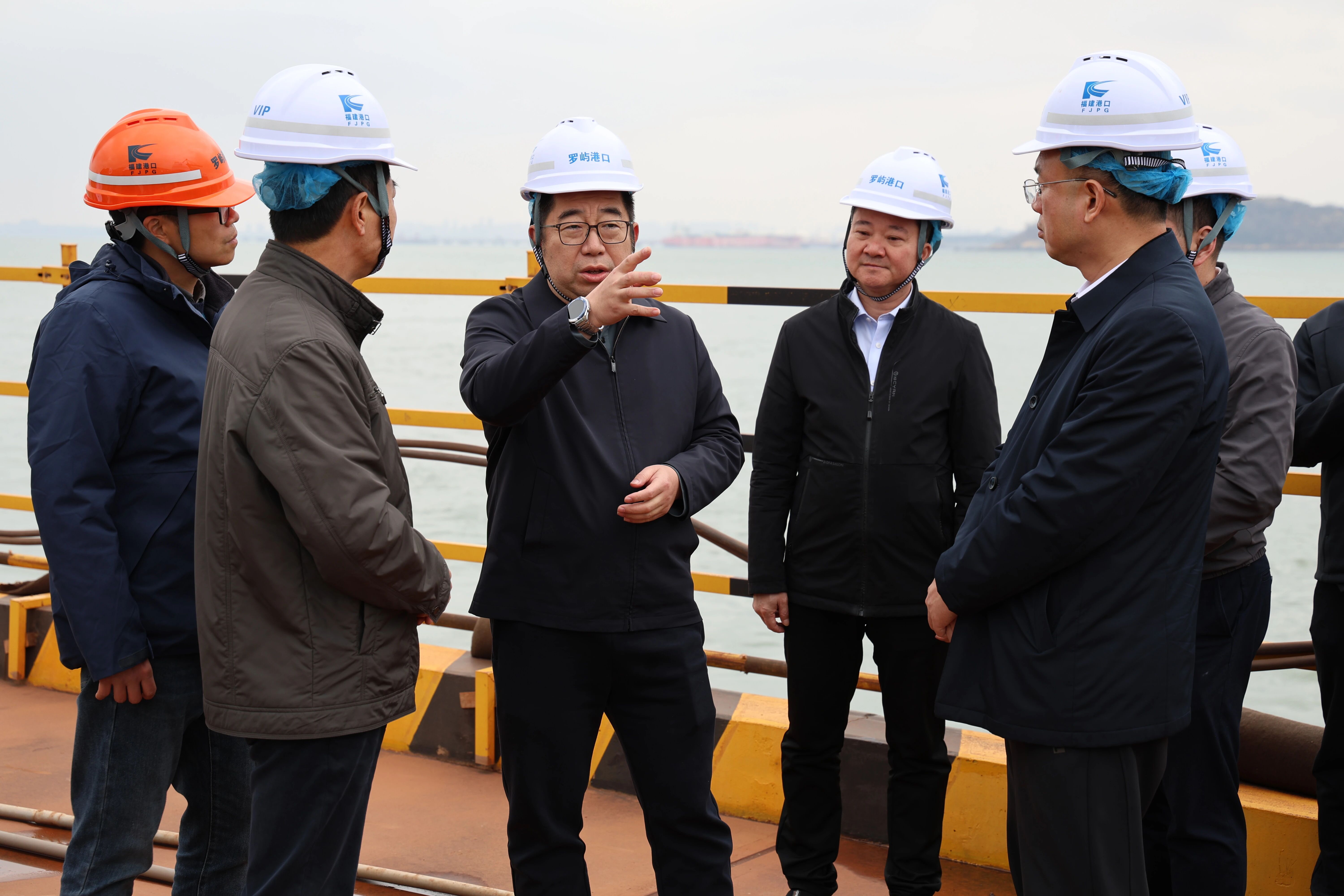 省发改委主任一行来湄洲调研